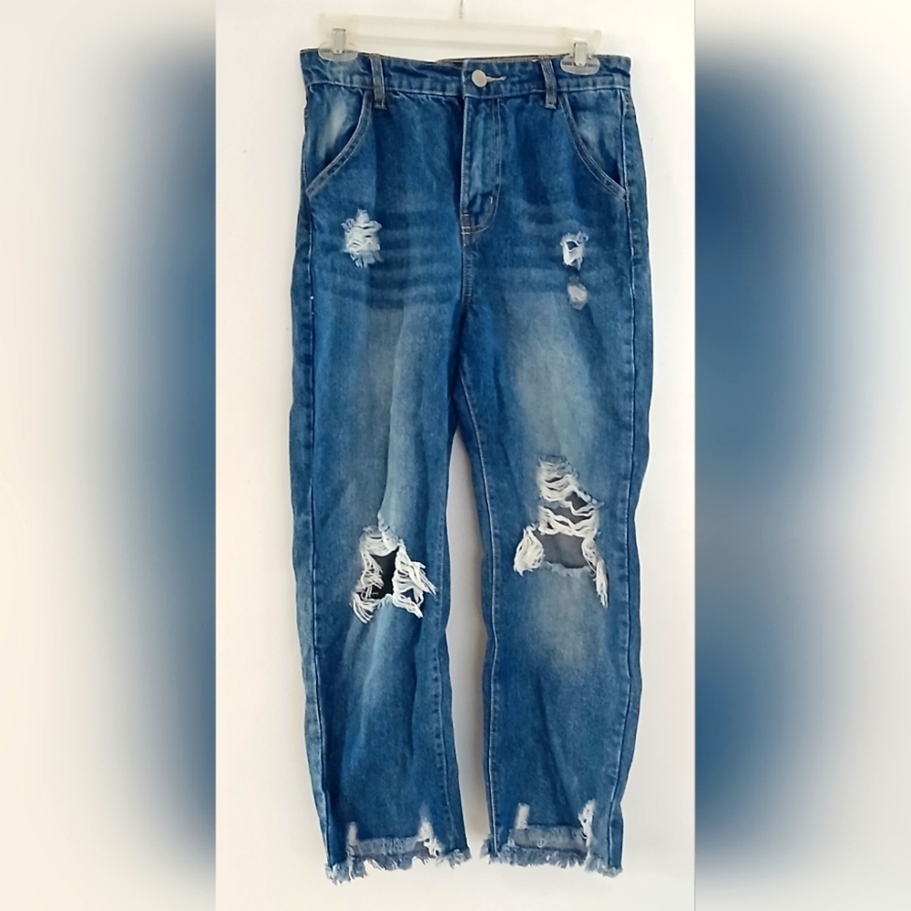 BLUE AGE Distressed Jeans Size 3